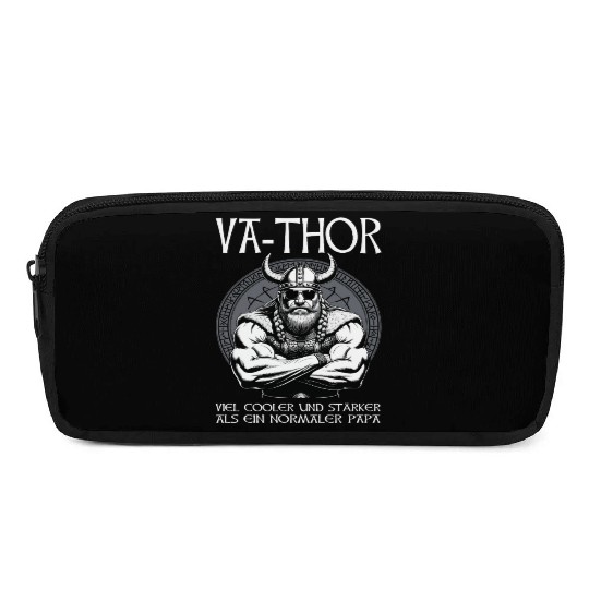 Viking Warrior Man Odin Thor Norman Walhalla Pencil Cases