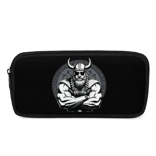 Viking Warrior Man Odin Thor Norman Walhalla Pencil Cases