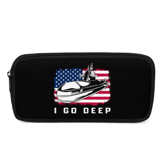 Patriotic American Submarine Veteran Pencil Cases