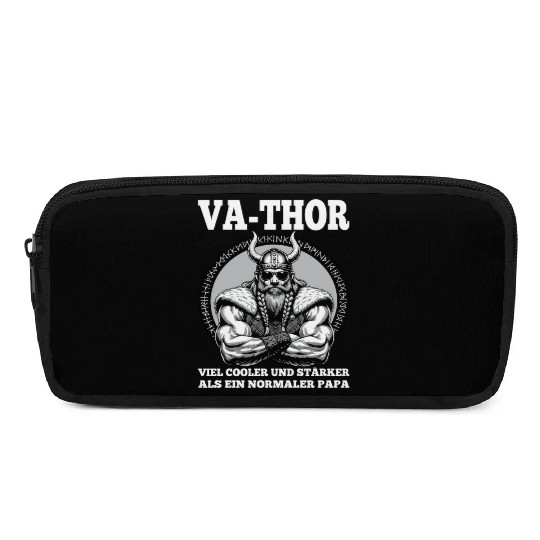 Viking Warrior Man Odin Thor Norman Walhalla Pencil Cases