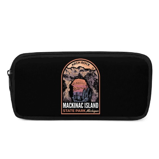 Mackinac Island Pencil Cases