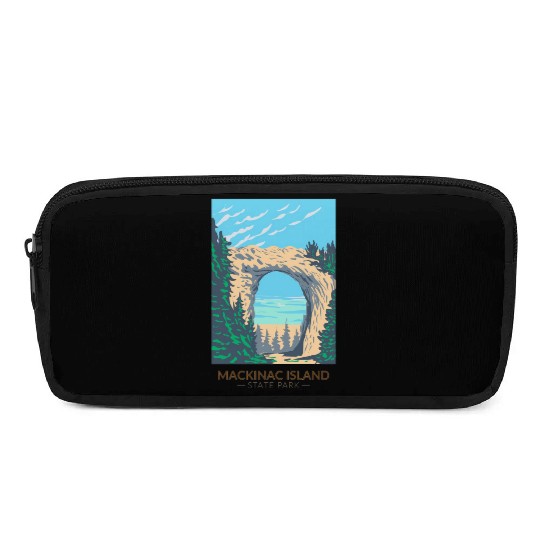 Mackinac Island Pencil Cases