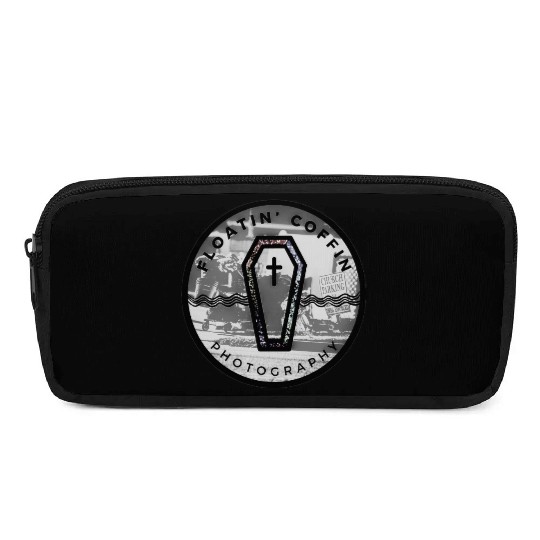 BlacknWhite Coffin Homeless Street Famiy Give Back Pencil Cases