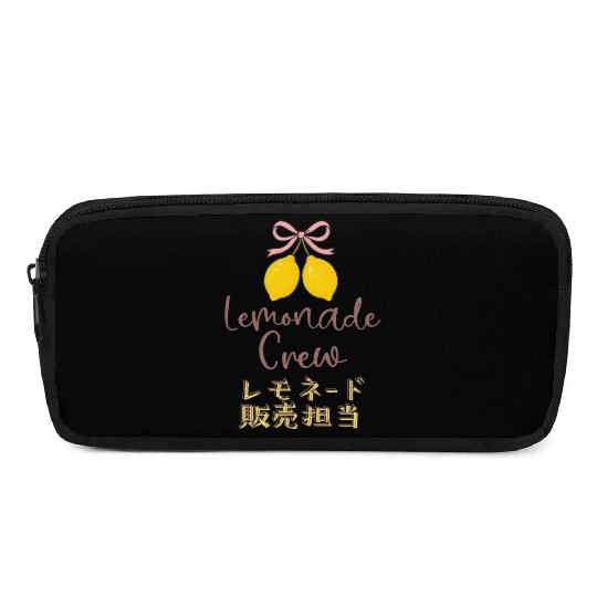 Lemonade Crew Coquette Bow Pencil Cases
