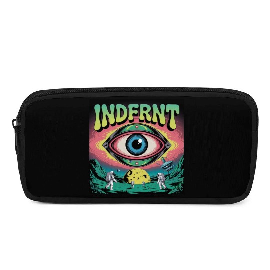 Psychedelic Space Eye – Trippy Cosmic Poster Art Pencil Cases