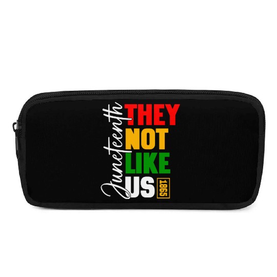 Juneteenth They Not Like Us Pencil Cases