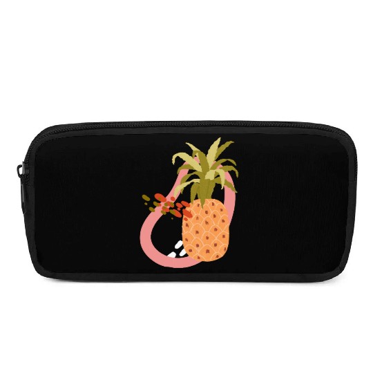 summer time tropical fruit Realistic Pineapple Pencil Cases