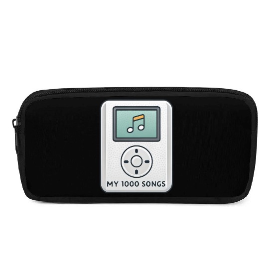 My 1000 Songs MP3 Player Retro 2000s Y2K Pencil Cases