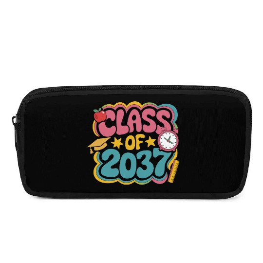 Class of 2037 Grow With Me, groovy back to school Pencil Cases