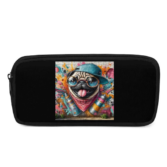 Urban Pug Pencil Cases