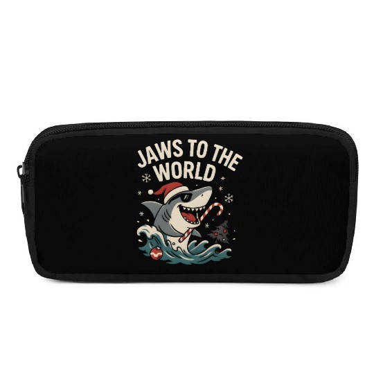 Jaws to the World – Christmas Shark Attack Pencil Cases