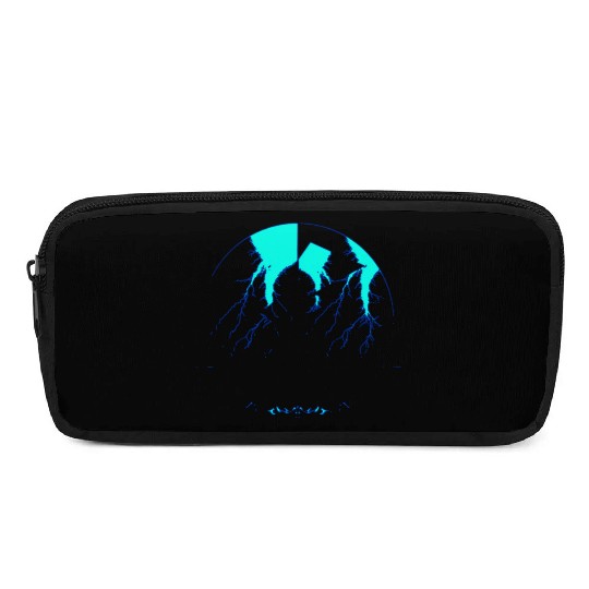 Royal Blue Lightning shadow Pencil Cases