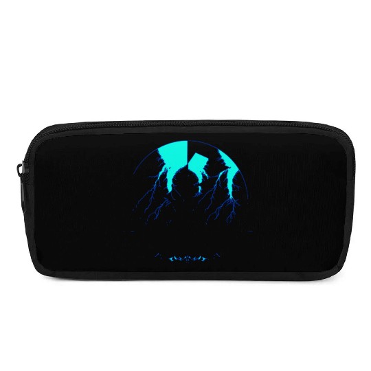 Royal Blue Lightning shadow Pencil Cases