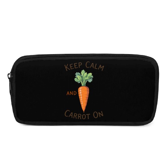 Keep Calm Carrot  Pencil Cases