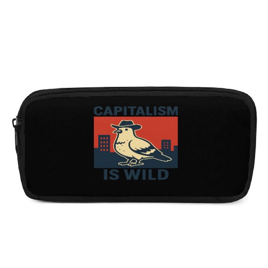 Wild Capitalism Embraces Urban Hustle Pencil Cases