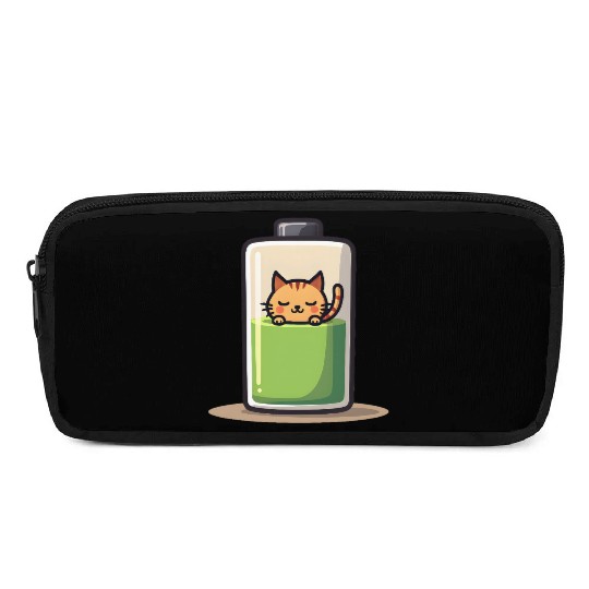 Cat Nap Battery Pencil Cases