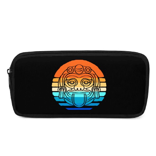 Mayan And Aztec Symbols Indigenous Tribe Pencil Cases