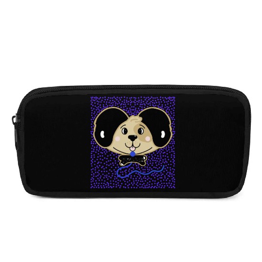 Happy Puppy Spike Pencil Cases