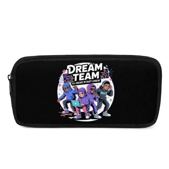 Dream Team Vibes: Head Start Crew Edition Pencil Cases