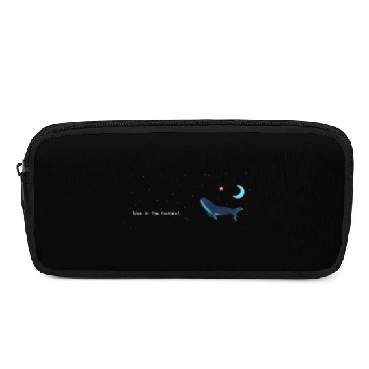 Whale  - Night Sky - live in the moment Pencil Cases
