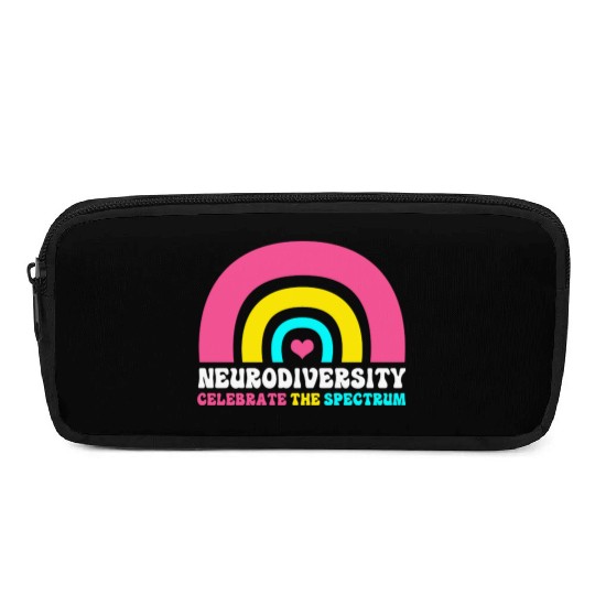 Neurodiversity Autistic Rainbow Adhd Pencil Cases