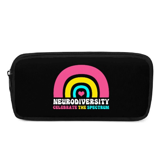 Neurodiversity Autistic Rainbow Adhd Pencil Cases
