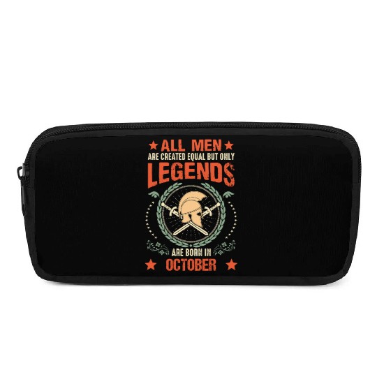 Sparta Legend Born in October Pencil Cases