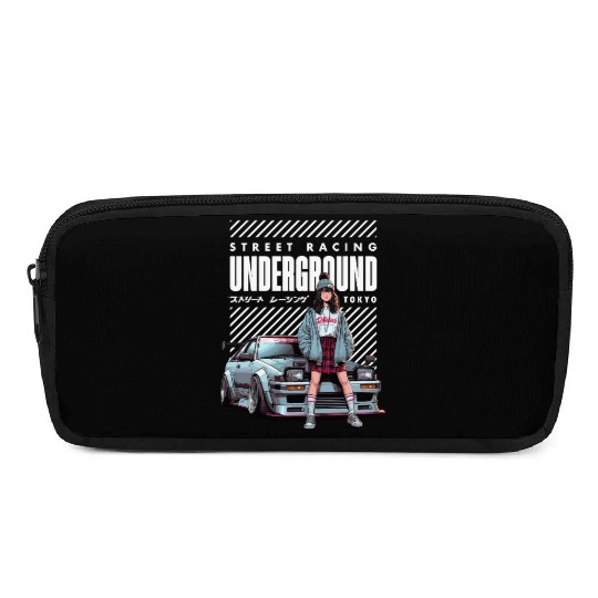Japanese Underground Street Racing - JDM Car Pencil Cases