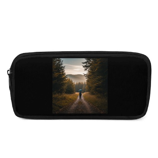 Serene Autumn Path Pencil Cases
