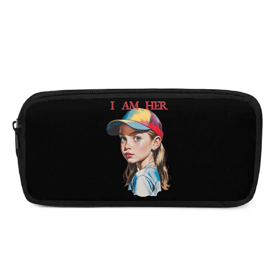 Women Empowerment Courageous Girl Pencil Cases