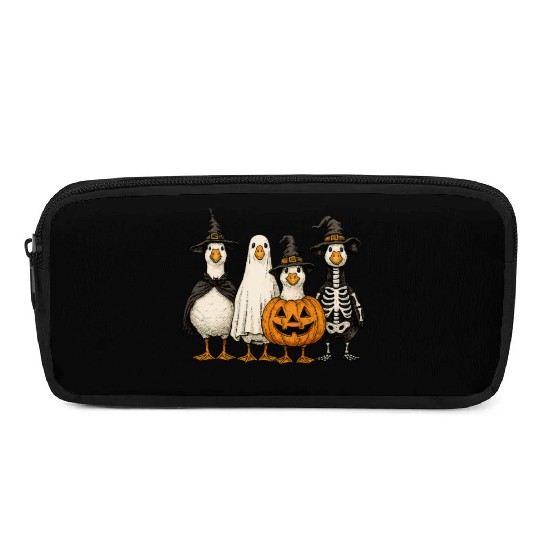 Goose Ghoul Gang Witch Ghost Jackolantern Skeleton Pencil Cases