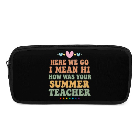 Summer Teacher Appreciation Quote Design Pencil Cases