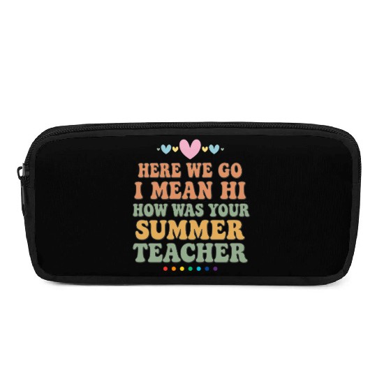 Summer Teacher Appreciation Quote Design Pencil Cases