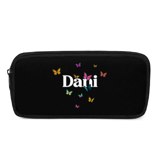 DANI - beautiful girl name with cute butterflies Pencil Cases