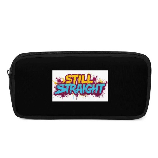 Still Straight Yellow and Teal Pencil Cases