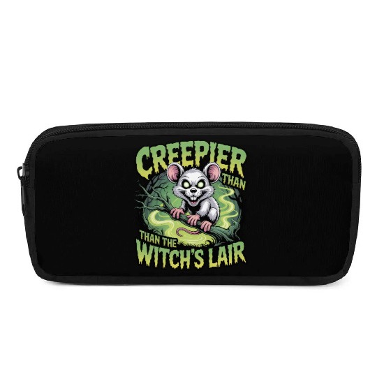 Creeper Mouse in Witch's Lair Design Pencil Cases