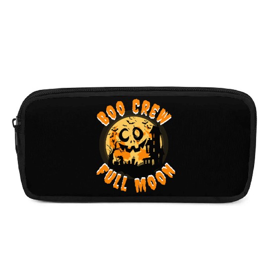 Halloween Boo Crew Full Moon Pencil Cases
