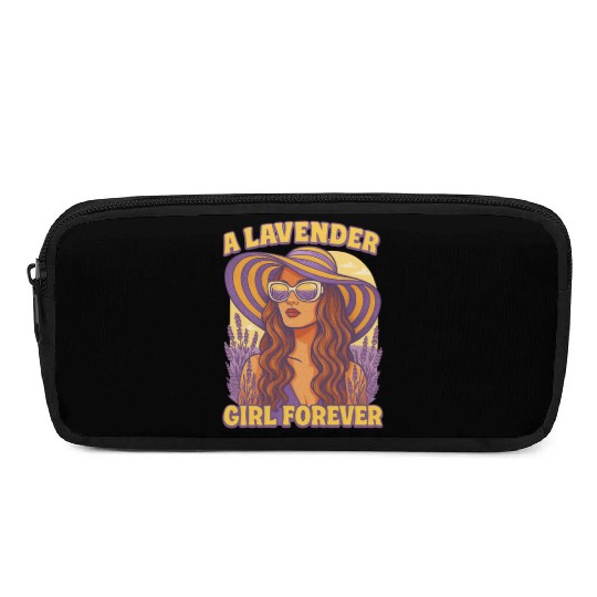 lavender girl Pencil Cases