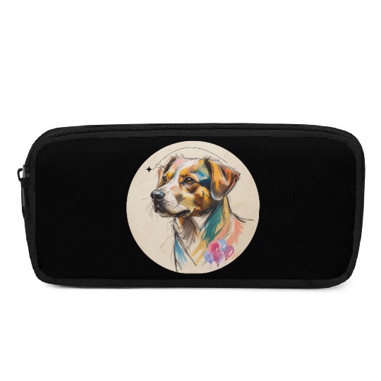 Dog Balloon Pencil Cases