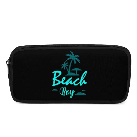 Neon Beach Boy Nostalgia Design Pencil Cases