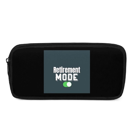 Retirement Mode Toggle Design Pencil Cases