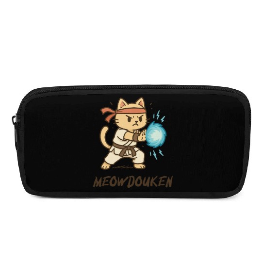 Meowdouken Street Fighter Pencil Cases