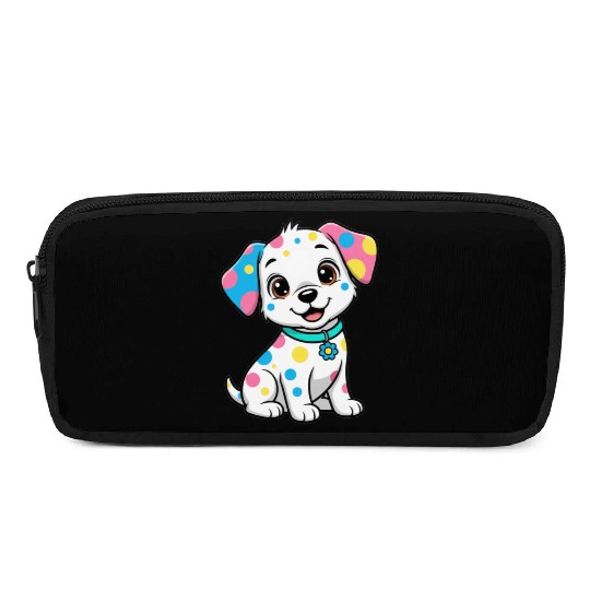 Colorful Puppy Design Pencil Cases