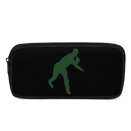 Baseball pitcher throwing a pitch Pencil Cases