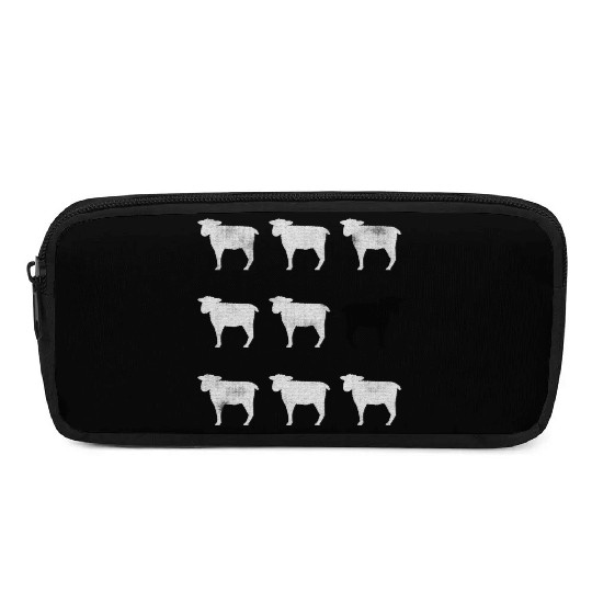 Many White Sheep: One Black Sheep Pencil Cases