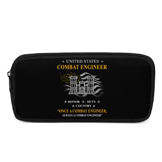 combat engineer, us army combat engineer, army com Pencil Cases