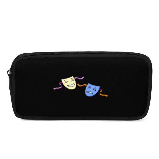 Beagle Bros Comedy Tragedy Pencil Cases