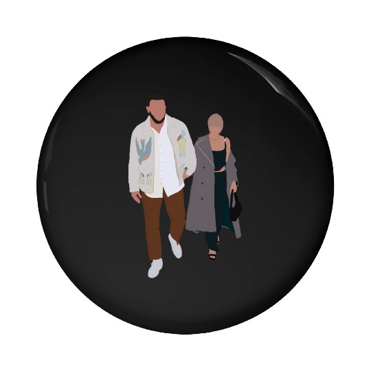 taylorr Swift as Jesus, Travis Kelce taylorr Swift Pin Buttons