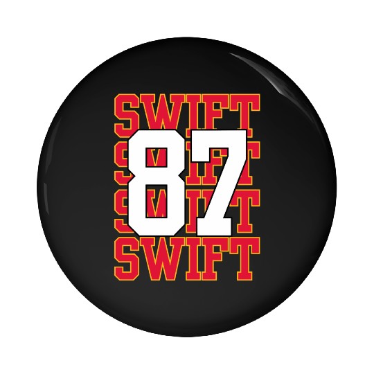 taylorr Swift and Travis Kelce (1) Pin Buttons