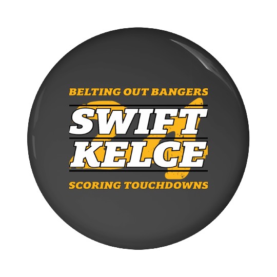 taylorr Swift and Travis Kelce - Kelce Swift 2024 Pin Buttons